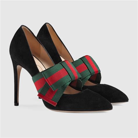 gucci heels with bow|Gucci heels nordstrom.